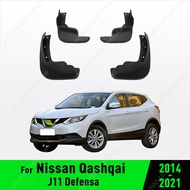 For 2014-2021 Nissan QASHQAI J11 Defensa Fender Mudguard Mud Flaps Guard Splash Flap Mudguards Car A