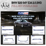 TYPE ONE 100% ORIGINAL BMW 520i 94Y E34 2.0 2WD FULL SET STABLE BAR COLOUR BLUE CAR BODYKIT