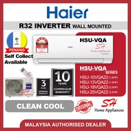 HAIER R32 Inverter Air-conditioner Aircond 1.0HP - 2.5HP HSU-VQA / HSU-VQC series R32 Inverter Aircon 4star aircond