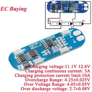 1-5Pcs 3S 12.6V/11.1V 3A Peak Li-ion BMS PCM 18650 Battery Protection Board 3 Cells BMS Lithium 1865