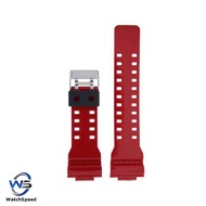 Casio G-Shock G-8900SC-1R BAND Genuine Factory Replacement Watch Resin Band Red