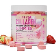 VIFSSG Collagen Peptide untuk Wanita 60 Tablet, Diperkaya Gula, 2500mg Protein Jenis IIIIIIVX dengan