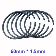 6pcs/lot 60mm x 1.5mm Piston Ring Rings Kit For Husqvarna 3120 3120XP Partner K1250 K1260 STIHL MS88