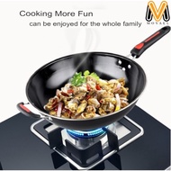 Modern Designed Cooking Wok Pan Frying Pan Cooking Gas Stove Cooking Enamel Pot