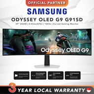 Samsung Odyssey OLED G9 G91SD | 49" DQHD | 0.03ms(GTG) | 144Hz | Curved Gaming Monitor (LS49DG910SEX