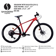 Sepeda Gunung 27.5 29 inch MTB Shadow Nagato Deore 12 Speed Hidrolik