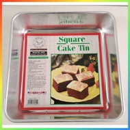Eagle Ware Square Baking Cake Aluminium Tin 9 Inch / 24x24CM
