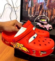 Cars x Crocs Classic clog Lightning McQueen 成人兒童款 洞洞鞋 汽車人 會發光 紅色