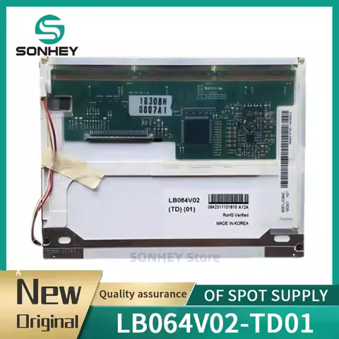 6.4 inch LB064V02-TD01 LB064V02 (TD) (01) LB064V02 (A1) CCFL LCD display panel 640X480 new Original