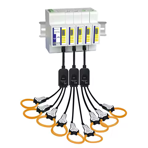 Multi Circuit Energy Meter ME131 Rogowski Coil CT Meters Multi Function Smart Power Energy Meter