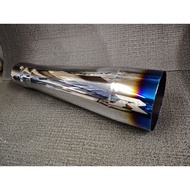 4.5" stainless steel exhaust tail pipe, Honda civic FK7, FK8 FL5 tail pipe