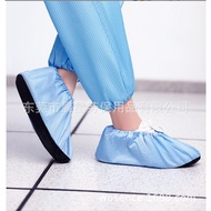 A-🍎Anti-Static Shoe Cover Wholesale Dust-Free Workshop Dust-Proof Non-Slip Rubber Bottom the Shoe Cover Can Be Used Repe