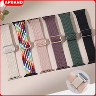 Bundling Nylon Elastic Braided Strap For Apple Watch Ultra 3 2 Ultra 49Mm Series 11 10 1 2 3 4 5 6 7