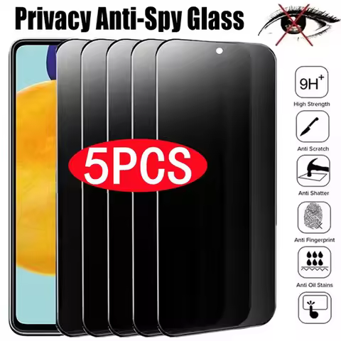 Privacy Screen Protector for OPPO A17 A16 A15 A95 A94 A93 A98 A97 A79 A78 A58 A77 A57 A74 A73 A54 A9