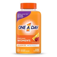 One A Day Women’s Multivitamin Gummies, Multivitamin For Women with Vitamin A, C, D, E and Zinc for 