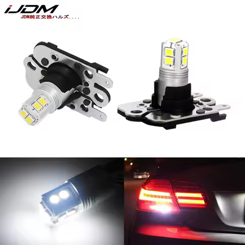 2pcs PW16W PH16W LED Backup Reverse Light Bulbs Compatible With BMW E92 328i 335i,M3 LCI 11-13& For 