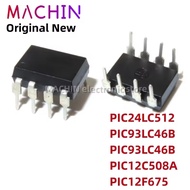 5PCS PIC24LC512 PIC93LC46B PIC93LC46B PIC12C508A PIC12F675 -I/P DIP-8 Nuevo IC Original DIP8