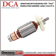 DCA ARMATURE WITH BEARING FOR -DCA DEMOLITION HAMMER -AZG6 / Z1G-FF-6