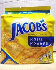 ถูก‼️Jacob's Original​ Cream Cracker​s แครกเกอร์​ จาคอบ รสดั้งเดิม ขนมปังกรอบ รสดั้งเดิม