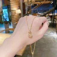 Kalung Bahan Titanium / Perhiasan Fhasion Bahan Titanium / Kalung Wanita Korea