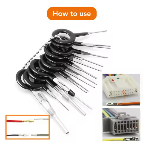 11pcs Car Terminal Removal Tool for Audi A2 A3 A4 A6 A8 TT for VW Passat Jetta Golf
