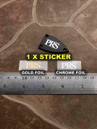 PRS Sticker Tutup Truss rod Private Stock Custom Signature Gitar
