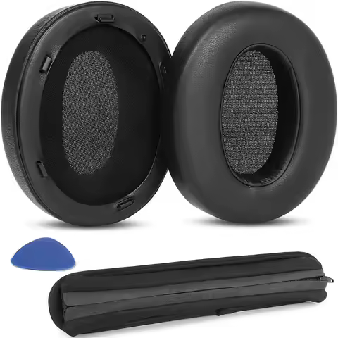 WH-XB910N Ear Pads Cushion Cover Headband Earpads Replacement Compatible with Sony WH-XB910N XB910N 