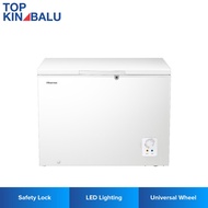 [SABAH ONLY] HISENSE 350L FC428D4BWYS CHEST FREEZER