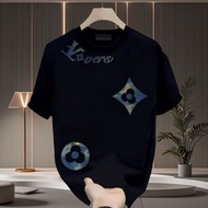 New Style Fashion Half-Sleeved T-Shirt Street Wear Trendy Brand Trendy Round Neck Short-