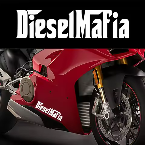 Car Stickers Diesel Mafia Accessories VINYL STICKER Exterior Parts Decals Sunscreen And Waterproof C