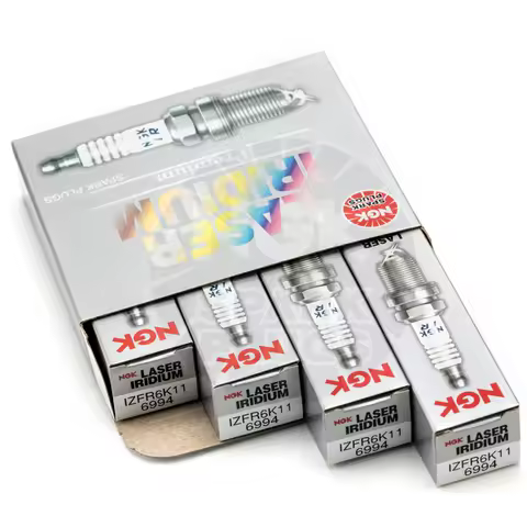 NGK Laser Iridium Spark Plug IZFR6K11 6994 for Acura CSX MDX TSX RL TL Honda Accord Civic CRV Elemen