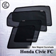 Honda Civic FC 2016 / 2017 / 2018 / 2019 / 2020 / 2021 Sun Shade Magnet / Sunshade Magnetic