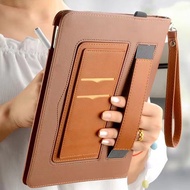 2018ipad9.7 Protective Case A1893Air2 Tablet Leather Case 5 All-Inclusive 6 Genuine Leather Shock-re