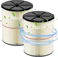 2Pack Replacement Filter For Craftsman ‎CMXEVBE17595 6.5 Peak HP 16 Gallon Wet Dry Vac, Fit for 16 G