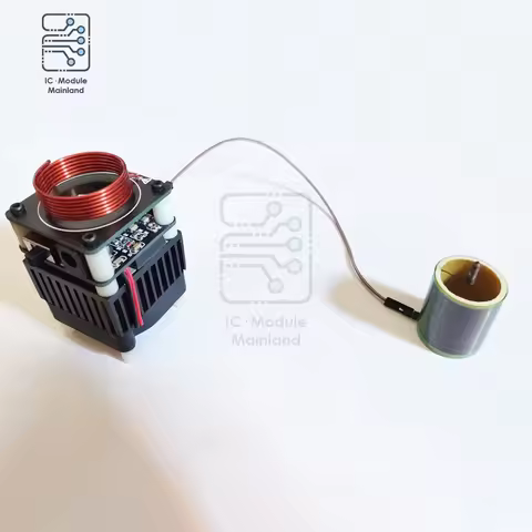 Mini Tesla Coil Electronic DIY Kit High Frequency HFSSTC Electronic Candle Plasma Flame Voltage Puls