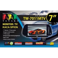 Car Monitor/Car Rearview Mirror TV/Center Mirror Monitor 7inch Tanaka TW-7011MTV