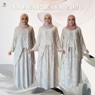 (FIT 48-60 INCI) PlussizeNajmar Exclusive Raya 2026 Tengku Azizah Collection Fit 48-60 Inci