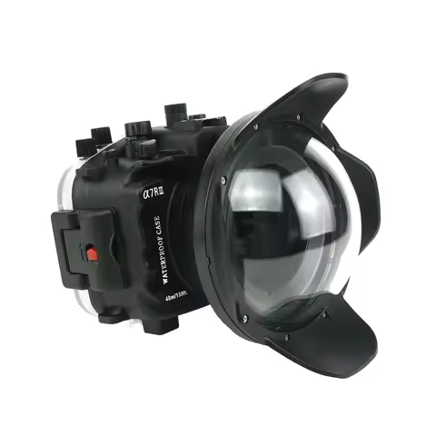40m/130ft For Sony A7 III A7R3 A7RIII A7III A7M3 16-35mm lens underwater camera housing diving case 
