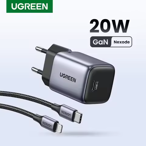 UGREEN 20W 30W GaN Charger PD Fast USB Type C Charger USB C PD3.0 QC3.0 Quick Charging For iPhone 14