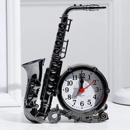 Saxophone Alarm Clock Creative Home Student Dormitory Desktop Clock Decoration Table Clock Table Clo