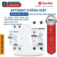 Anti-shock circuit breaker 6A, 10A, 20A, 25A, 32A, 40A, 50A, 60A