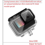 H 9 action camera case/10 88x45x90 mm waterproof up to 45m deep PC material not easily broken