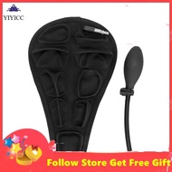 Yiyicc Bike Seat Cover  Foldable Inflatable Cushion Anti Slip Comfortable for Road Bikes