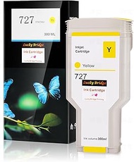 Lucky Bridge 727 300ml 1 pcs Yellow Ink Cartridge F9J78A– Compatible Ink Cartridge Replacement for H