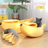 Pet House Banana Bed Dog Bed Cat Bed Washable Pet House Sleeping Nest Bag Tempat Tidur Kucing Dog Cat Supplies