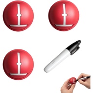 Alat Penanda Bola Golf, Pelukis Garisan Bola Golf, Stensil Bola Golf, Alat Penanda Garisan Bola Golf