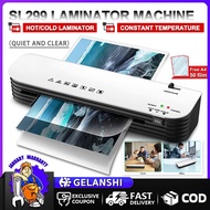 SL299 Laminator Machine A4 Hot and Cold Laminating Machine A4 Laminating School Office Supplies +【Fr