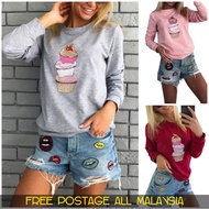 *FREE OVERSEA SHIPPING*Woman Long Sleeve Sweatshirt Hoodies Tracksuit Clothing