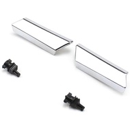 2Pcs Penutup Nozel Pencuci Lampu Depan Chrome & Klip Untuk LEXUS GS300 GS350 GS430 GS450h GS460 2006