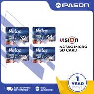 IPASON | Netac Ultra-Compact MicroSD Card, High-Capacity Memory Card 256GB Memory Card